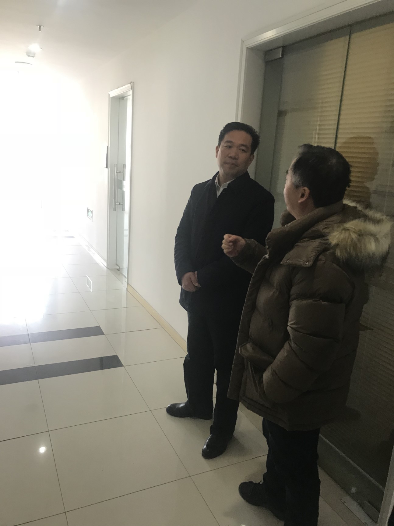 南通中創区の指導者が弊社視察 